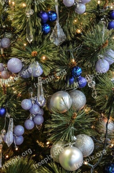 Christmas Tree Christmas Baubles Holidays Ornaments Free Photos