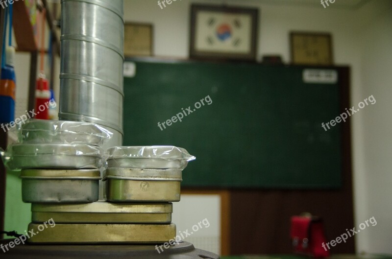 Lunch Box Blackboard Stove Free Photos