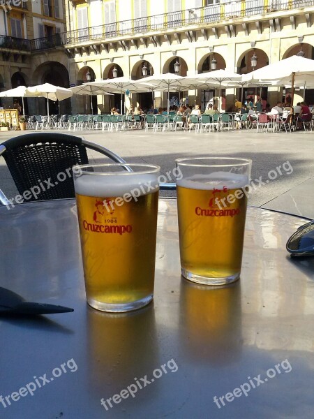 Beer Pamplona Navarre Free Photos