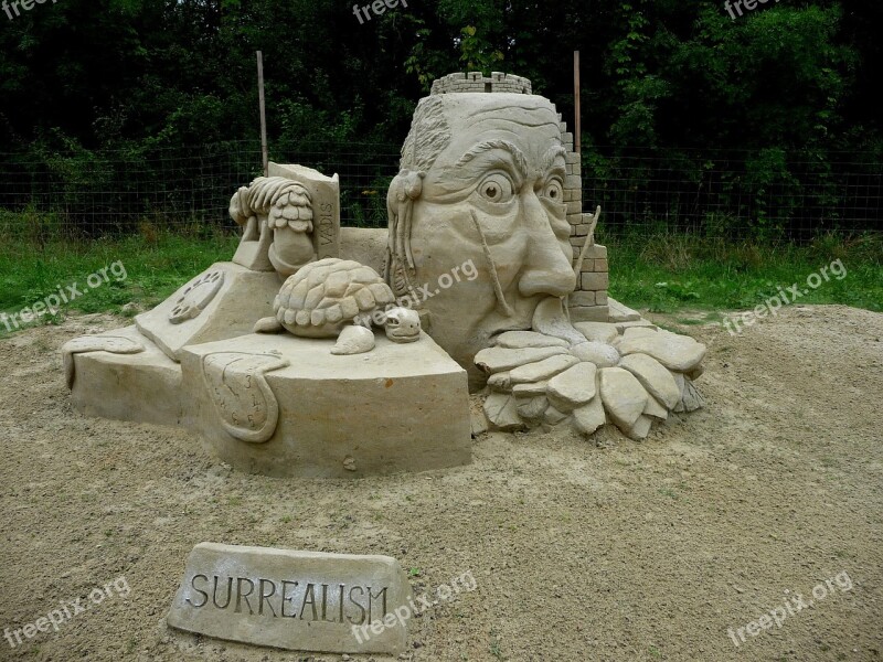 Sand Sculptures Sand Statue Olšiak Sculptor