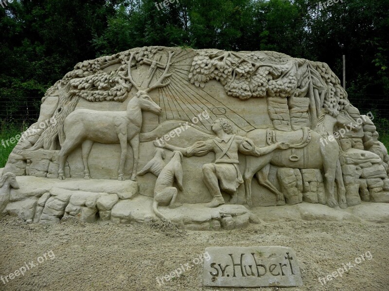 Statue Sand Sculptures Olšiak Sand Art