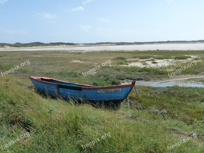 Rowing Boat Boat Normandy Ebb Rest