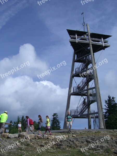 Schauinsland Summit Observation Tower Keidel Eugen Tower Black Forest