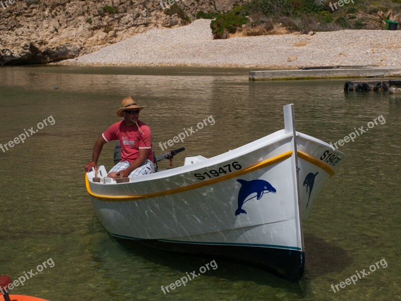 Boat Sea Gozo Free Photos