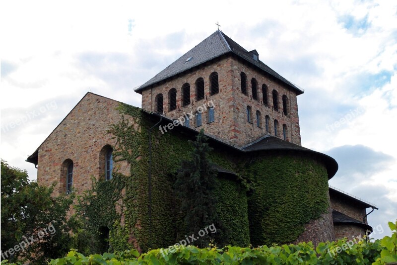 Monastery Church Church Basilica Johannisberg Geisenheim