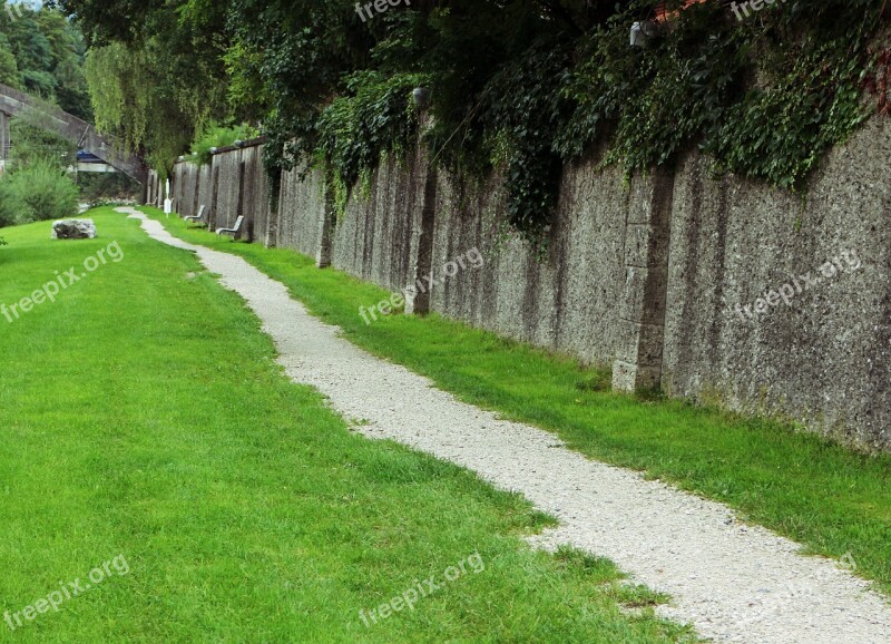 Promenade Path Away Trail Wall