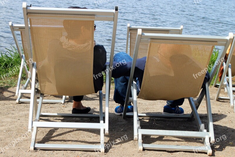 Relax Rest Sun Lounger Deck Chair Beach