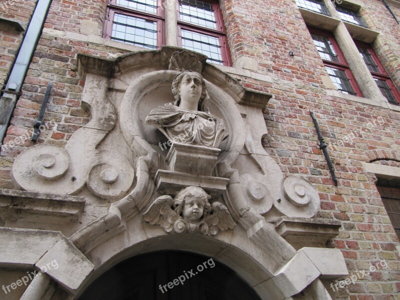 Bruges Middle Ages Buildings Free Photos