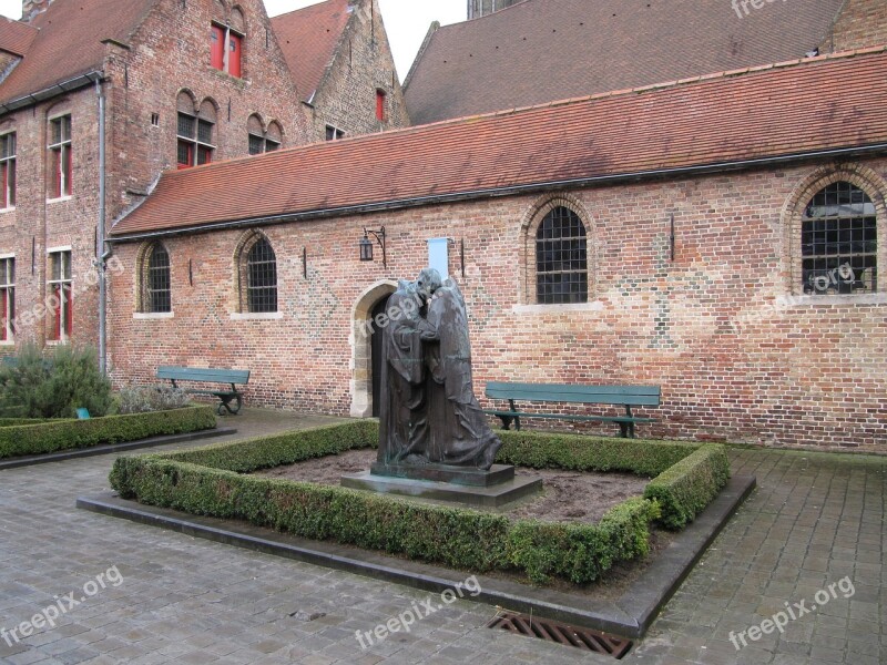 Bruges Middle Ages Buildings Free Photos