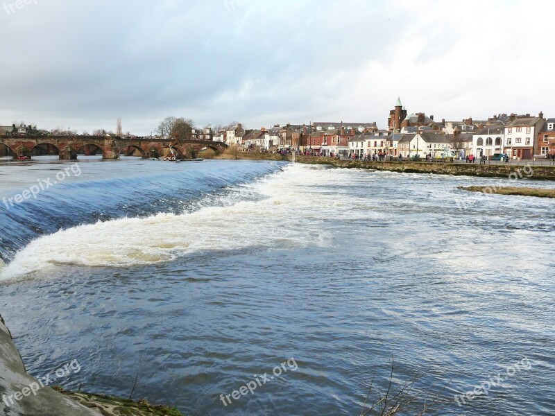 Dumfries Scotland Nith Galloway River Picturesque