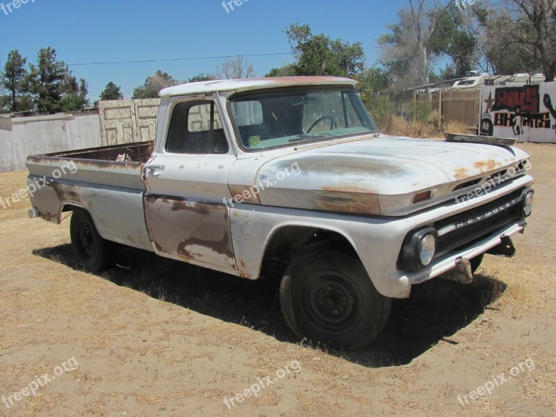 Chevy Pickup Car Automobile Classic Car