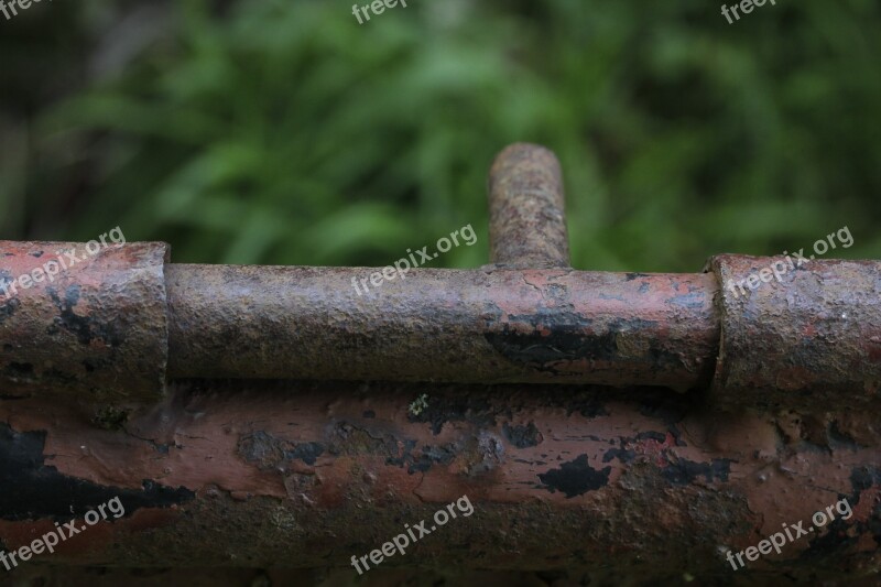 Rust Door Handle Old Rusty Metal