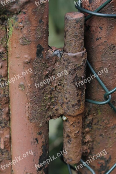 Hinge Metal Rust Old Iron