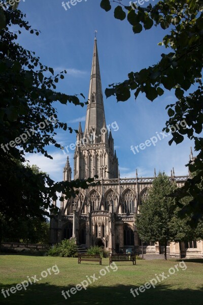 Church Holy Maria Redcliffe Bristol England