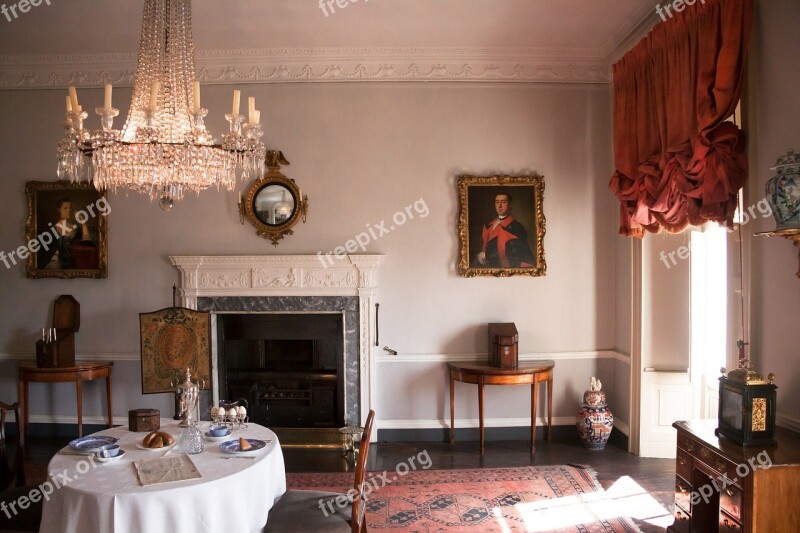 Breakfast Room House Table Georgian Chairs