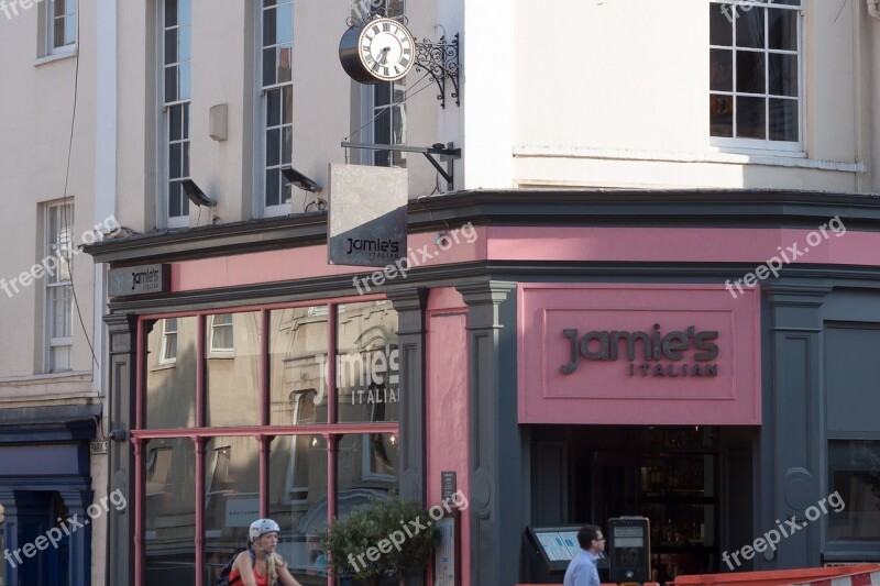 Door Sign Advertising Sign Celebrity Chef Jamie Oliver's Restaurant