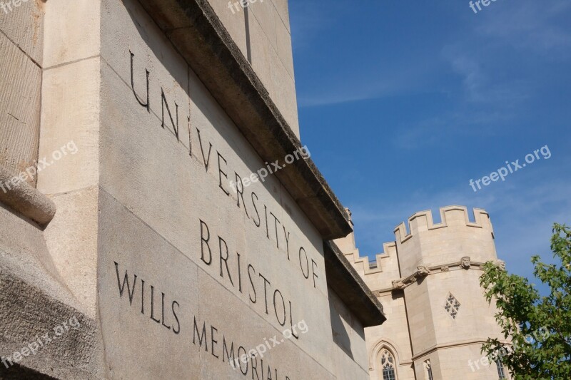 University Bristol Shield Tower Historically