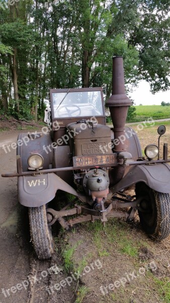 Tractors Tractor Historically Vehicle Bulldog