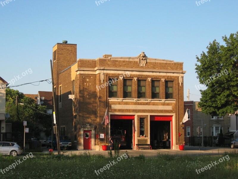 Firehouse Chicago Urban City Structure