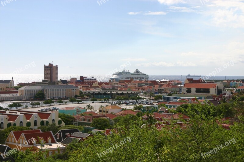 Willemstad Curacao Center Free Photos