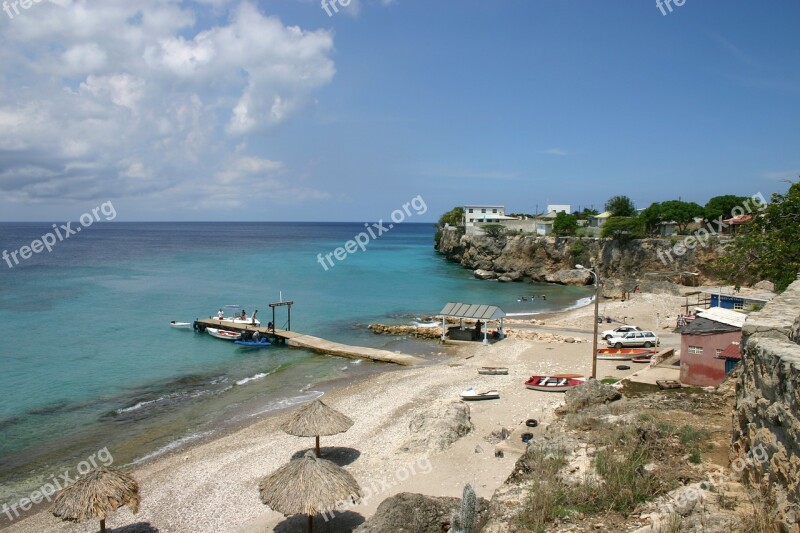 Curacao Beach Water Free Photos