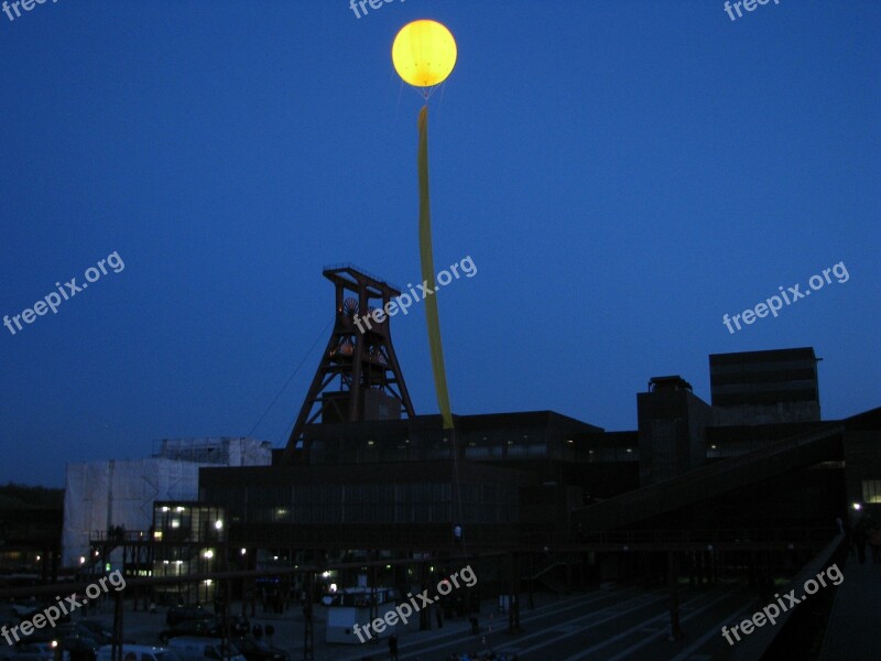 Balloon Shining Glow Yellow Bill