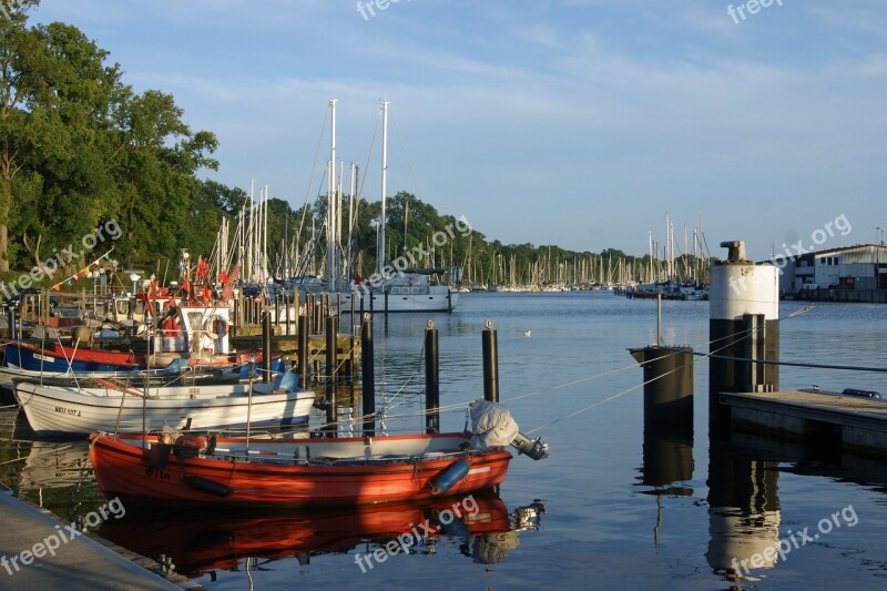 Port Sea Boats Water Fisherman