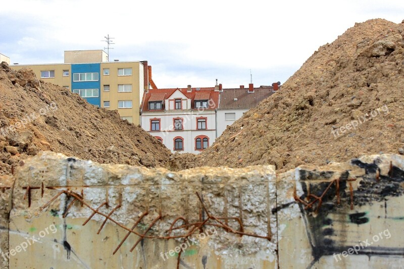 Site Houses Cityscape Residence Demolition