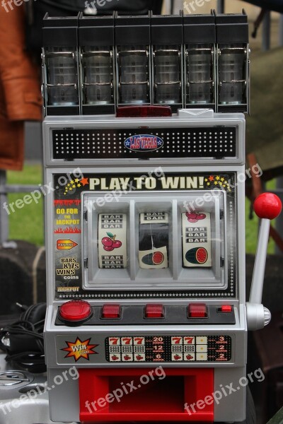 Slot Machine One Armed Bandit Play Money Gambling