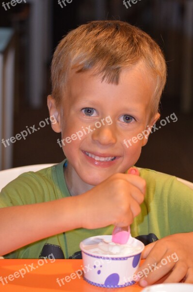 Child Boy Ice Cream People Free Photos