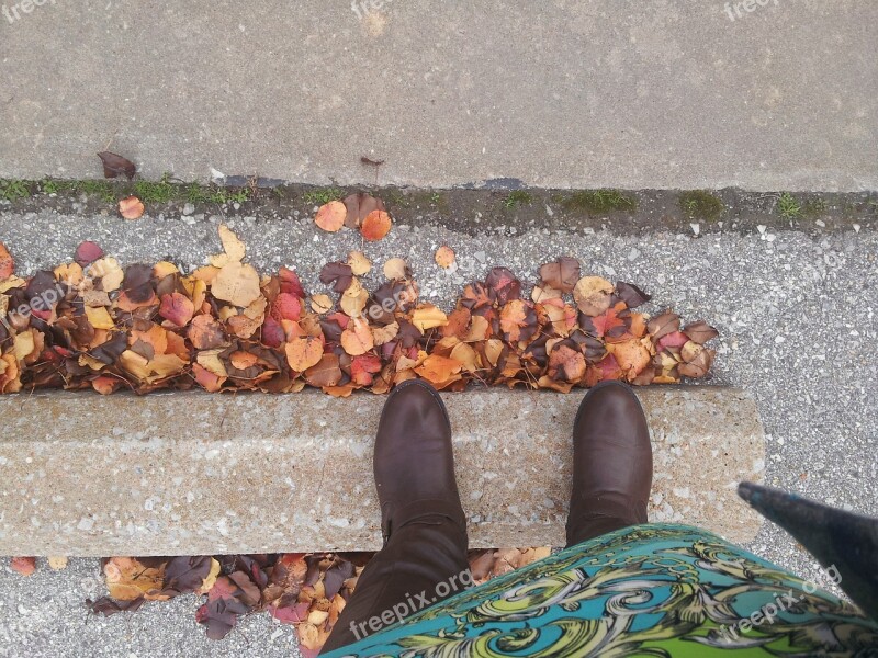 Fall Boots Autumn Female Weather