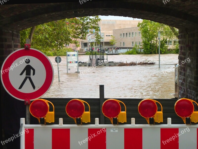 High Water Locked Damage Flood Damage Destruction