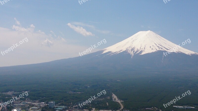 Mt Fuji Mountain World Heritage Site Landscape Free Photos