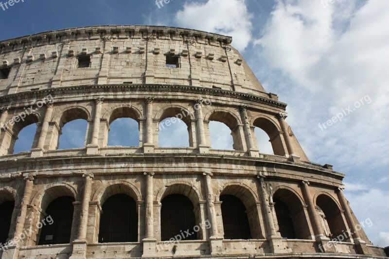 Colosseum Ancient Rome Roman Coliseum Ancient Rome