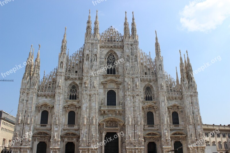 Duomo Milan Italy Free Photos