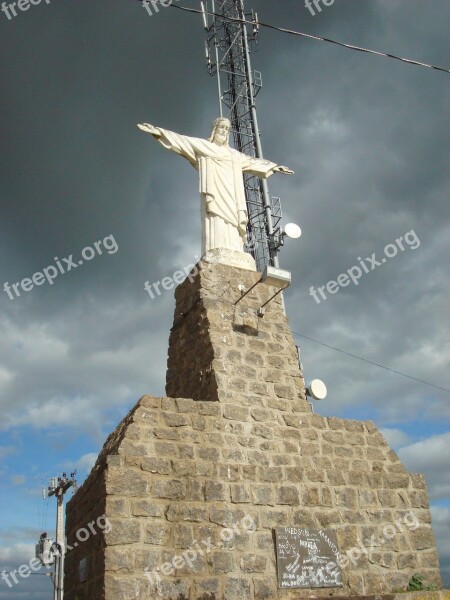 Christ Statue Cajazeiras-pb Free Photos