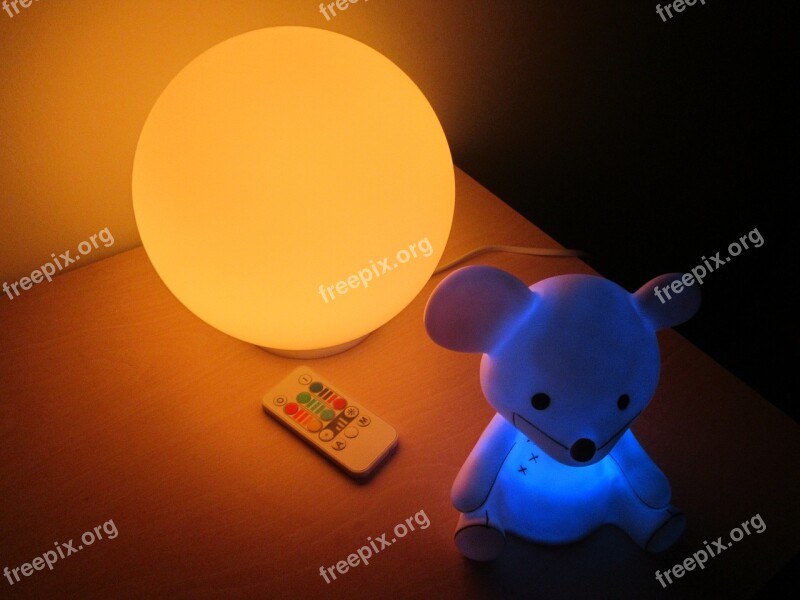 Nightlights Light Children Mouse Free Photos