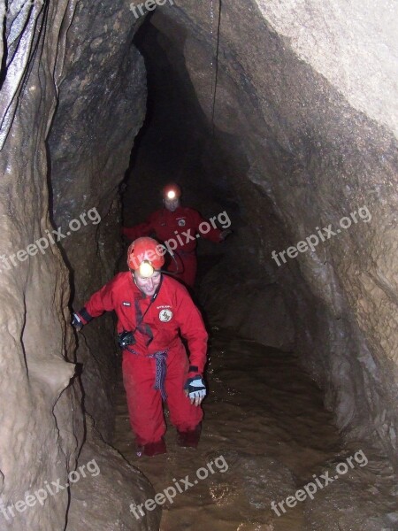 Cave Karst Water Depths Of Darkness