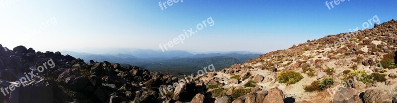 Mountain St Helens Volcano Rocks Washington