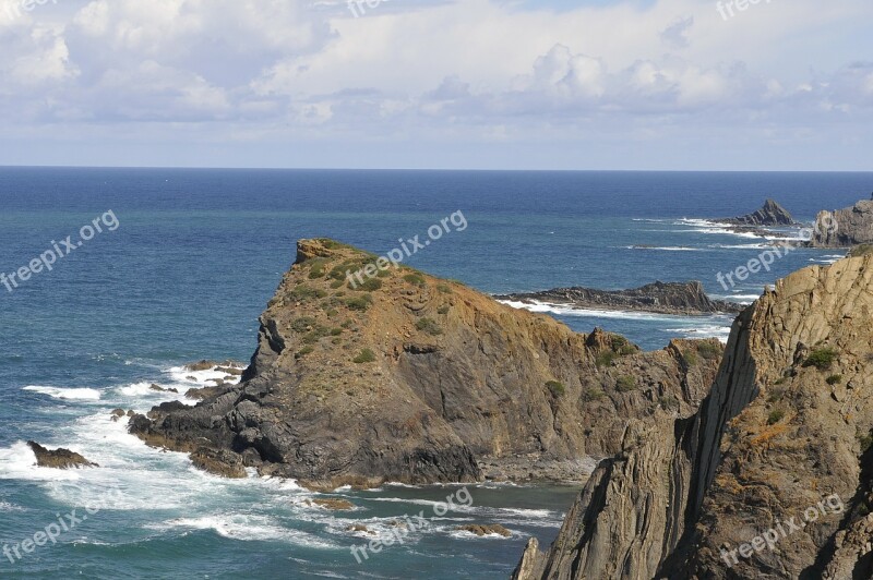 Arrifana Portugal Landscape Free Photos