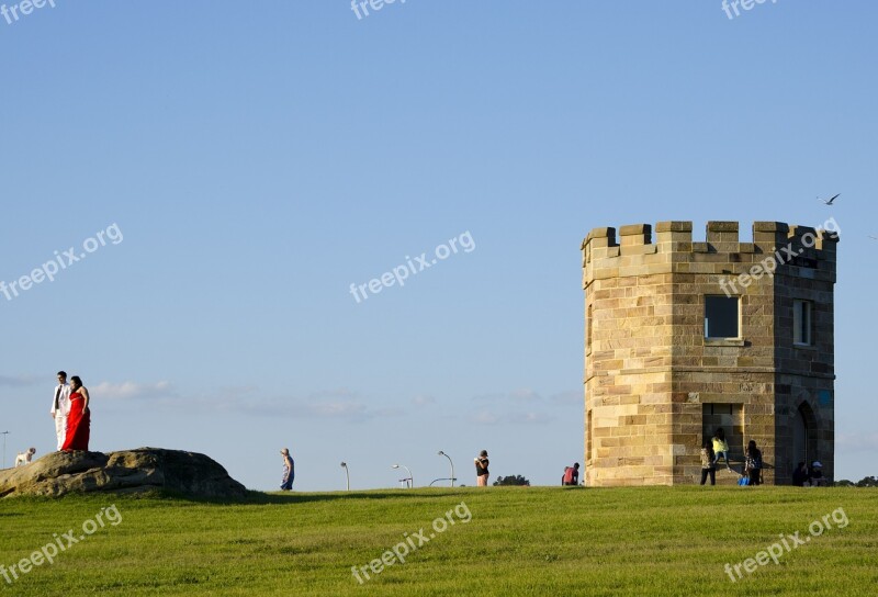 Wedding Castle Couple Park Love