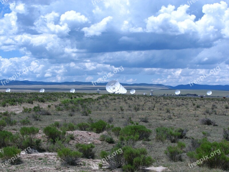 Antenna Very Large Array Seti Astronomy Desert