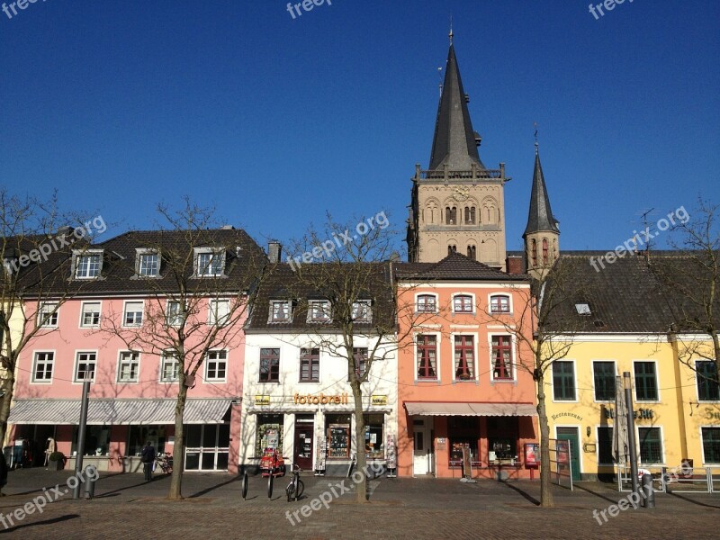 Xanten Germany Village Downtown North Rhine Westphalia