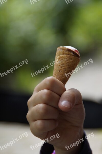 Ice Cream Cone Ice Ice Cream Eating Ice Cream Child