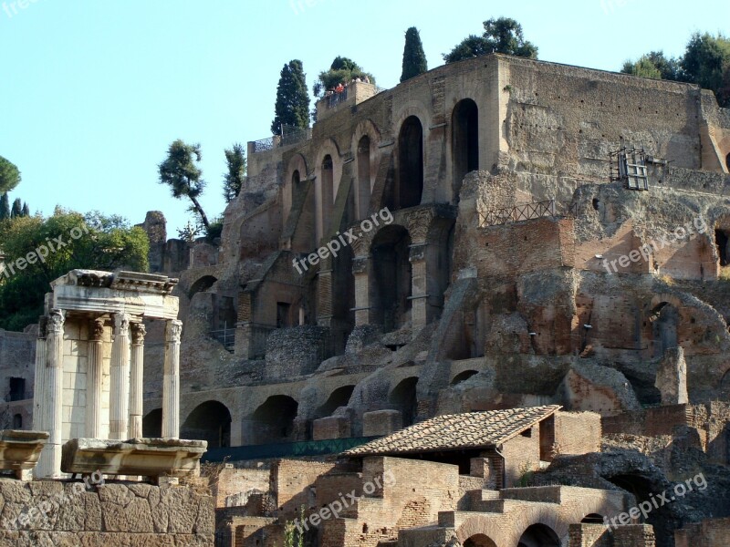 Rome Ruins Ancient History Italy