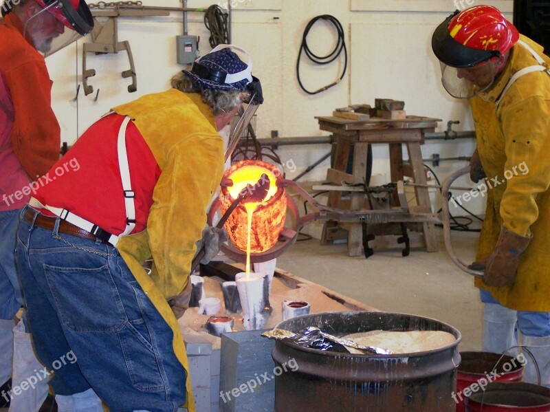 Molten Bronze Cast Iron Artists