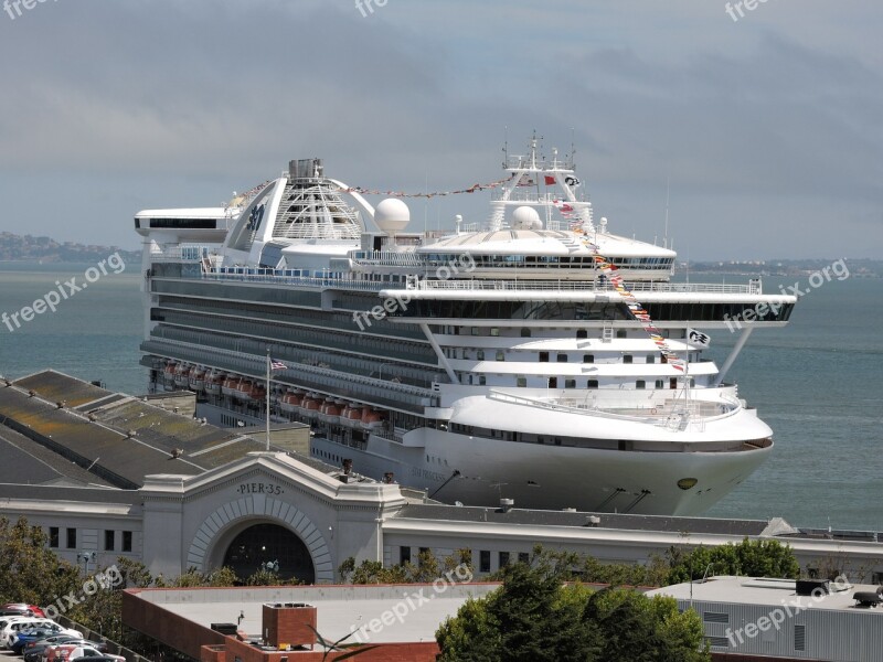 Cruise Ship Ship Sea Travel Ocean