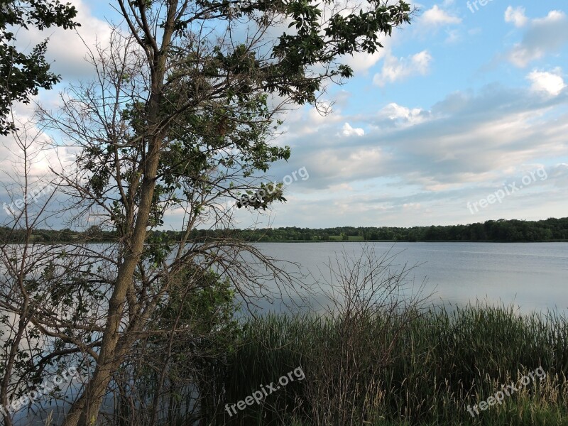 Nature Lake Minnesota Landscape Water