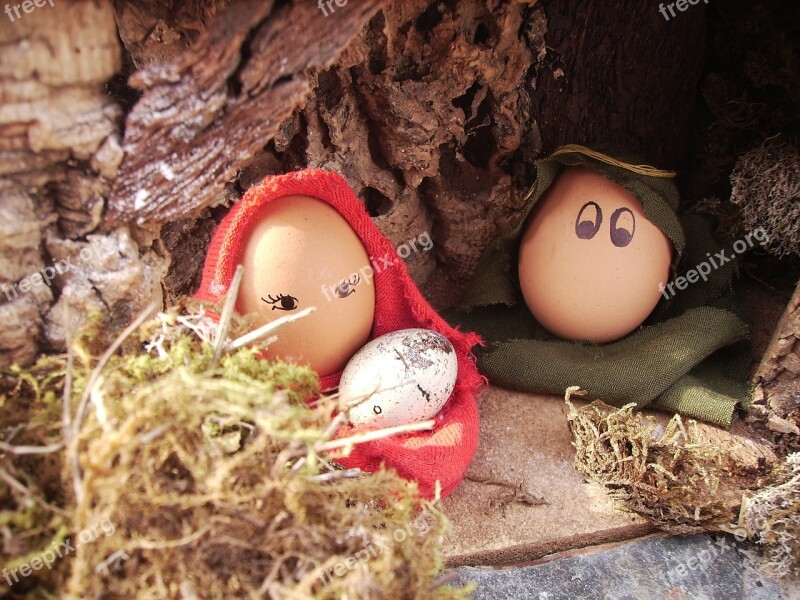 Crafts Eggs Manger Free Photos