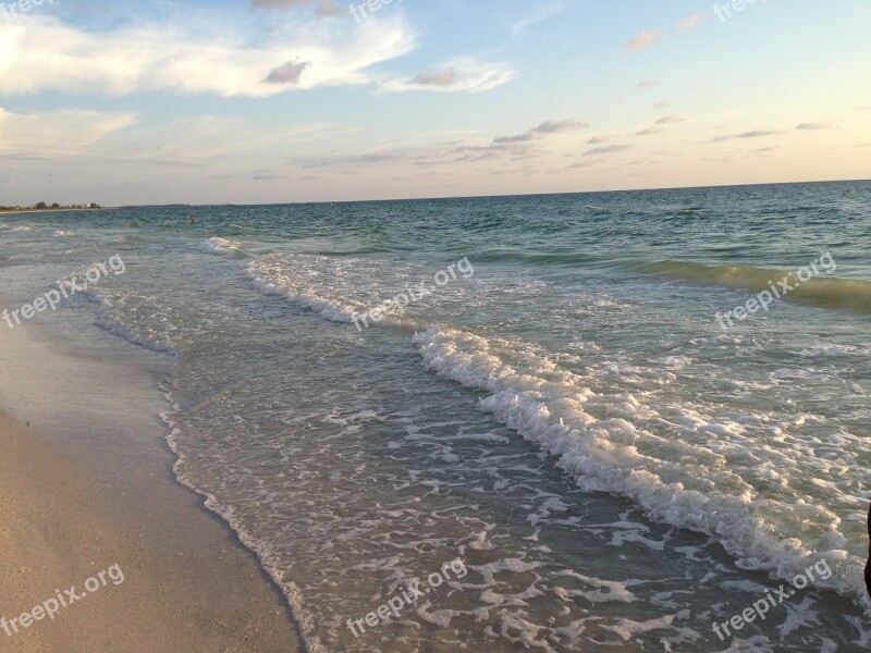 Beach Shore Water Waves Coast